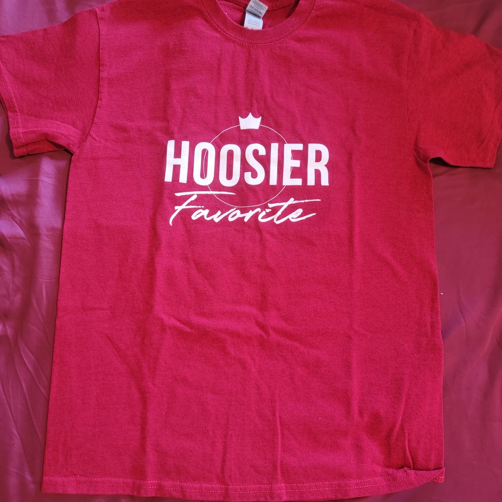 Gildan Kids Tee in Bold Red